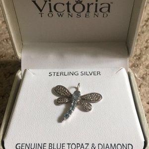 FINAL PRICE Victoria Townsend Dragonfly Pendant
